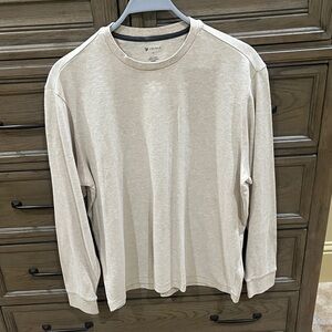 Daniel Cremieux Beige Long Sleeve Tee